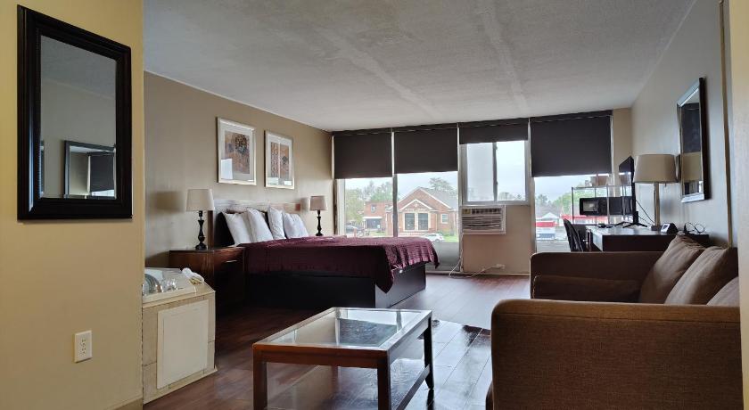 디트로이트 (MI) Allen Park Motor Lodge 숙소 스위트룸