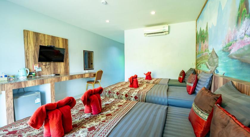 Image of Pool View Double Room with 2 Double Beds 8