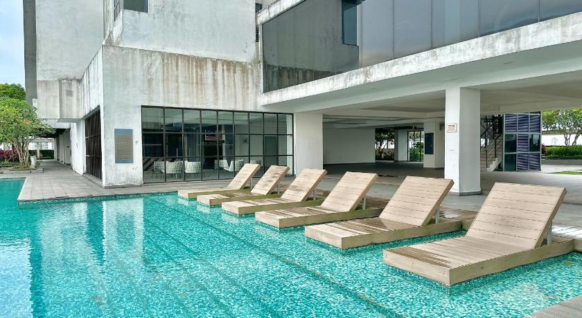 조호바루 / 조호르바루 1 Tebrau Residences Near Mid Valley Southkey JB 4성급 게스트하우스 수영장