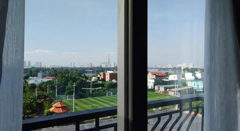 ホーチミン Hotel Winston Riverside 3つ星 ホテル 眺望