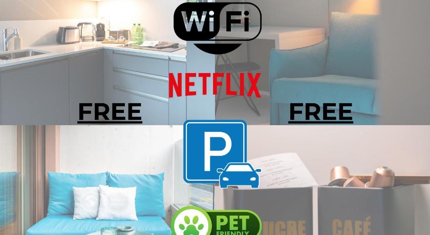 Locarno Center - Free Parking, Netflix and WiFi