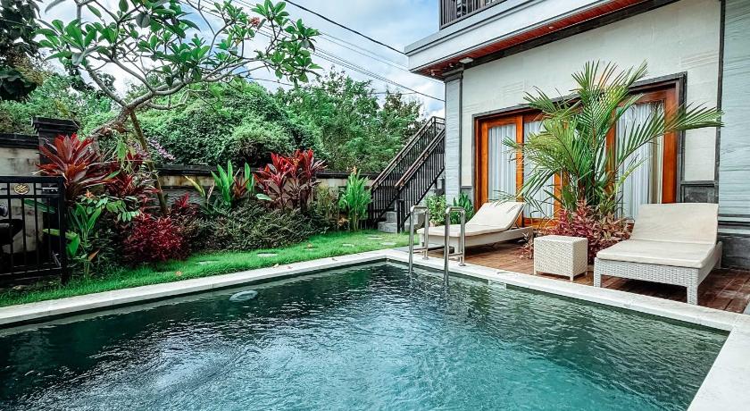 巴厘 Wahyu Villa 3星级 酒店 大堂