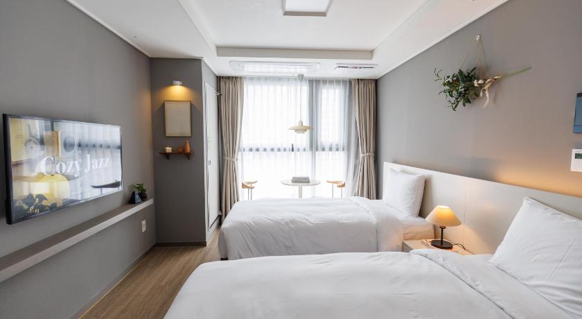 ソウル Wecostay Chungmuro 4つ星 ゲストハウス ロビー