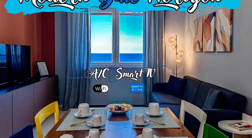 Modern Blue Horizon - Spiagge 200m - AC - SmartTV