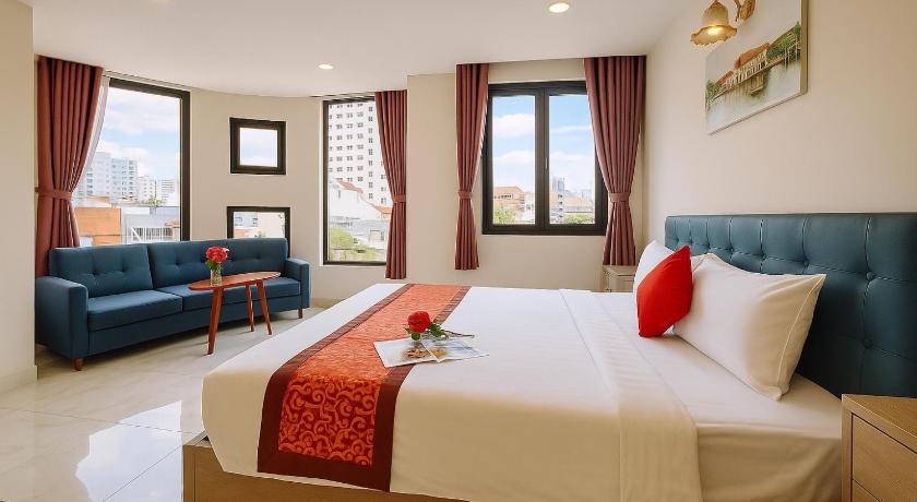 胡志明市 Green Star Hotel 3星级 酒店 餐厅