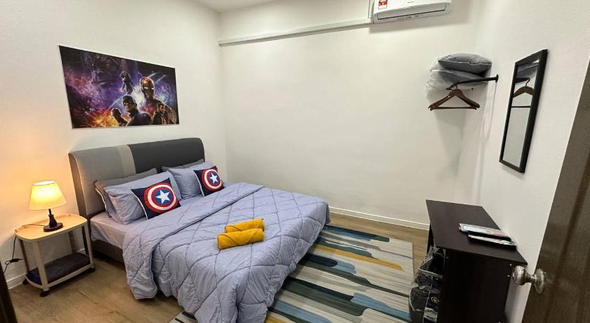 말라카 바투 베렌담의 프라이빗 하우스 (m², 침실 3개, 프라이빗 욕실 2개) (Gigie Themed Homestay, Musliim Only) 4성급 게스트하우스 부대시설