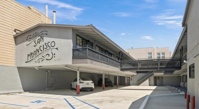 샌프란시스코 (CA) Geary Parkway Motel 2성급 숙소 전망