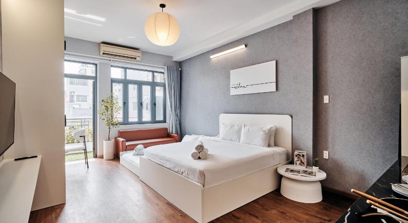 ホーチミン S Lux Apartment 5 mins walking in central 5つ星 ゲストハウス スイート