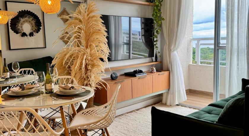 マナウス Apartamento com vista praia Ponta Negra 5つ星 シングルルーム ロビー