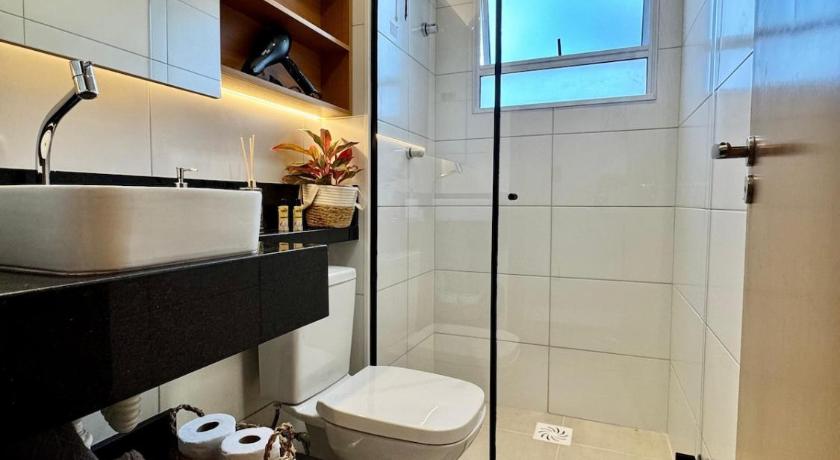 マナウス Apartamento com vista praia Ponta Negra 5つ星 シングルルーム 外観