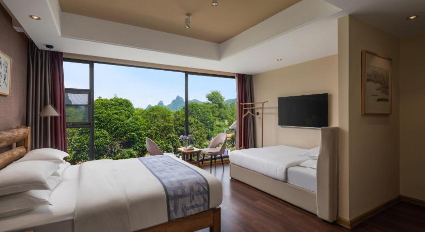 桂林 Guilin Village Creek Inn--Fee pick up service over three nights 4星级 酒店 套房
