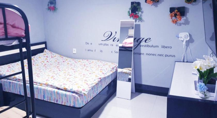 ソウル Long stay hostel Sinchon Hongdae 1つ星 ホテル 客室