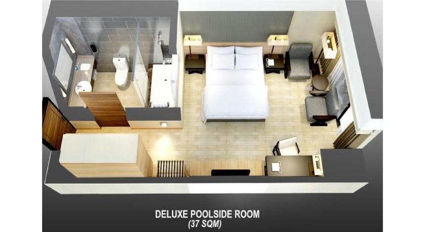 Image of DELUXE POOL SIDE ROOM 1 KING BED 6