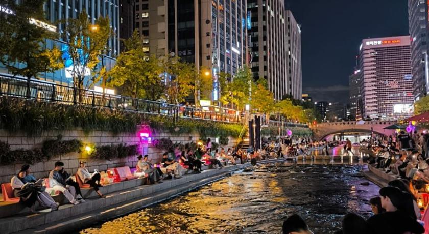 ソウル Long stay hostel Sinchon Hongdae 1つ星 ホテル 客室