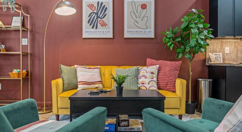 필라델피아 (PA) Old City History Kid-Friendly 2BR 1,5BA 2성급 숙소 객실