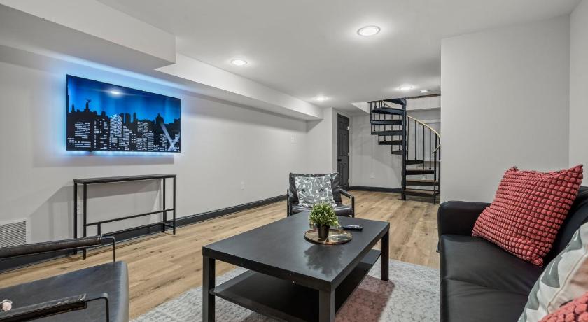 필라델피아 (PA) Old City History Kid-Friendly 2BR 1,5BA 2성급 숙소 수영장