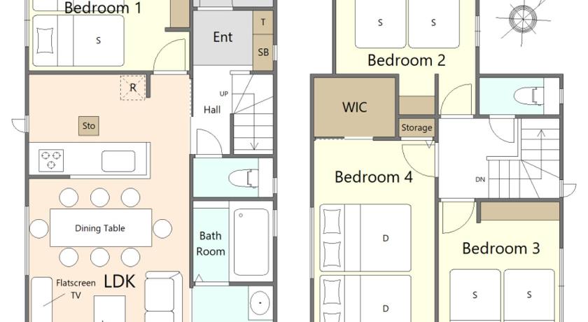 冲绳岛 Rect YOFUKE 4星级 单人房 泳池