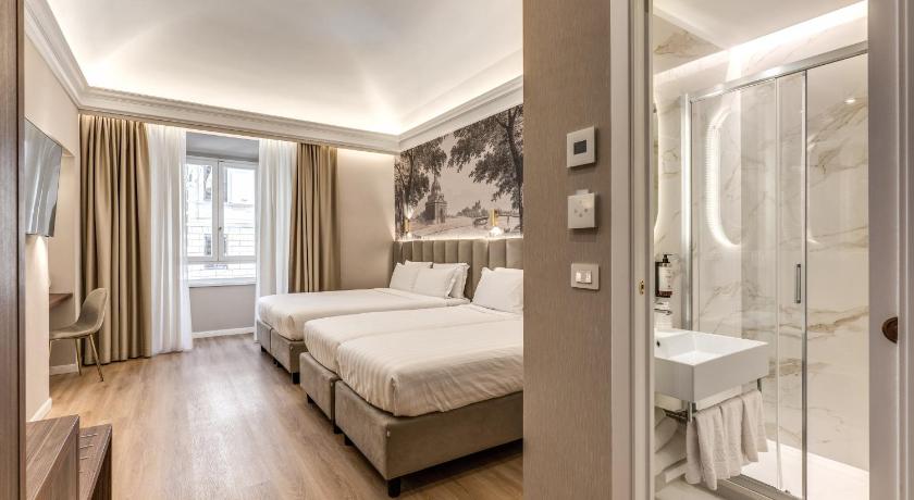 로마 Lumi Hotel 1성급 호텔 스위트룸