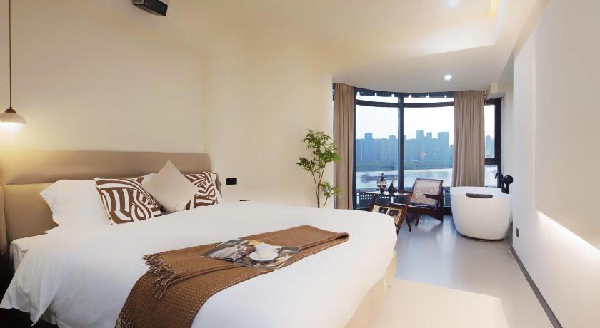 長沙 Changsha AquaEdge Hotel Wuyi Square长沙悦己阅湘江酒店 ゲストハウス スイート
