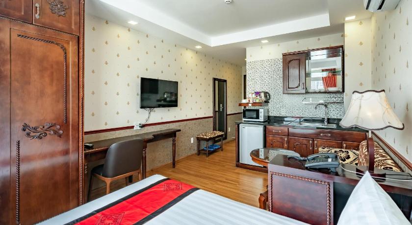 ホーチミン Belvilla Luxury Apartment Near SECC Formerly Emerald Hotel & Apartment 3つ星 ホテル 客室