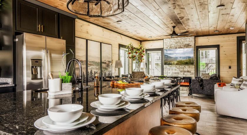 세비어빌 (TN) Smith Creek Resort Rooftop Cabins 5성급 숙소 로비