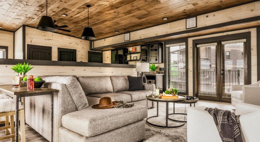 세비어빌 (TN) Smith Creek Resort Rooftop Cabins 5성급 숙소 객실