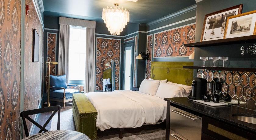 필라델피아 (PA) The Gas Lamp Hotel 5성급 숙소 스위트룸