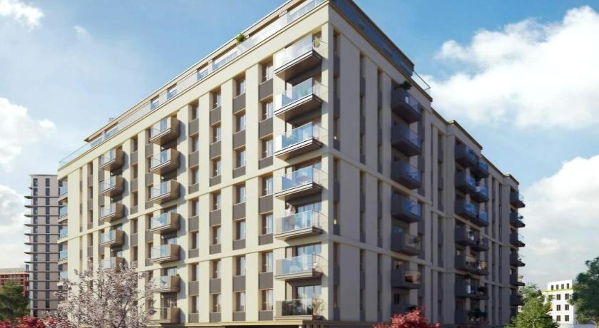 ベオグラード BW Queen Apartman 412-whit free garage parking 4つ星 シングルルーム 眺望