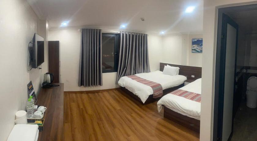 サパ Hoa Đao Hostel 4つ星 ゲストハウス ロビー