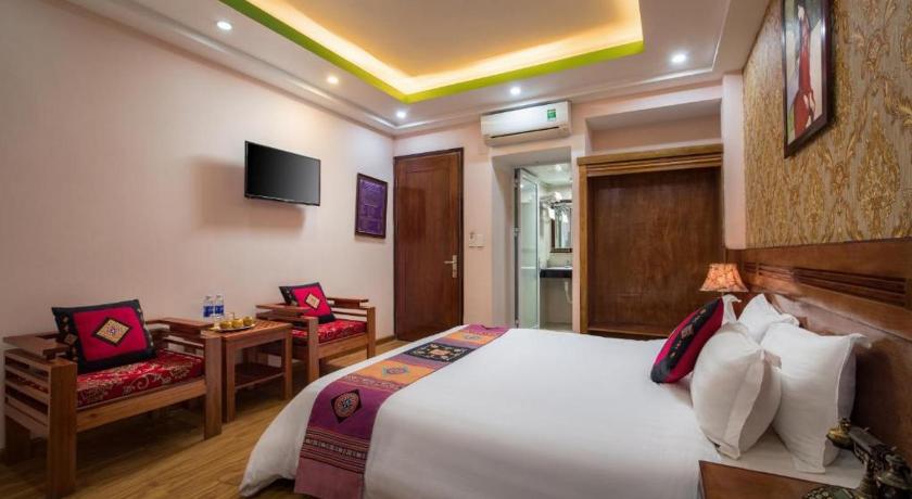 サパ Saparis Station Hostel & Travel 3つ星 ホテル 客室