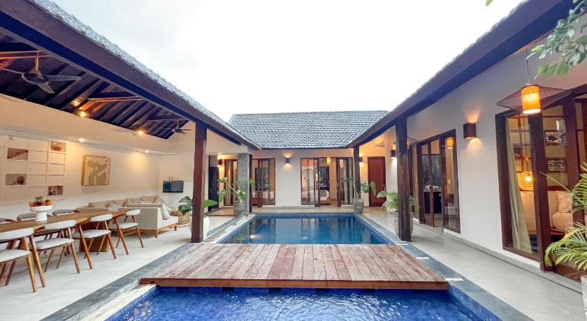 巴厘 Apple Villa and Studio Seminyak 4星级 酒店 大堂