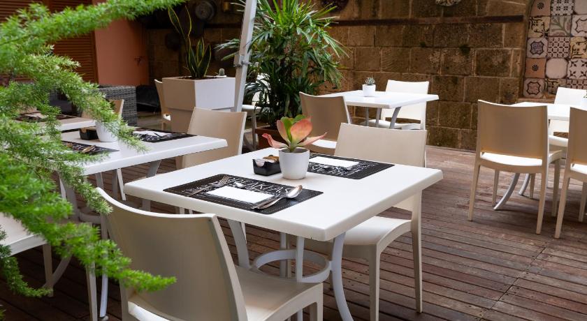 罗马 Grand Hotel Tiberio 4星级 酒店 餐厅