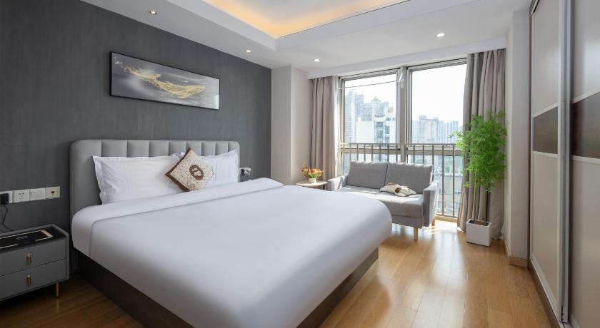 상하이 / 상해 Shanghai Jubelle Boutique Apartment 3성급 게스트하우스 스위트룸