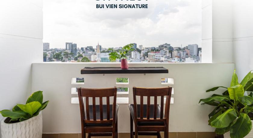 ホーチミン CityNest Residence Bui Vien 3つ星 ホテル ロビー