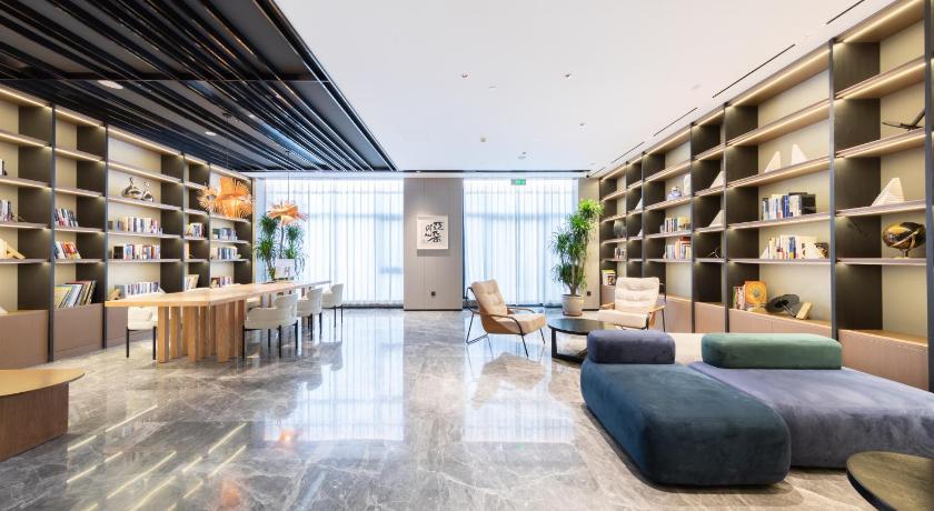 济南 Atour Hotel Jinan Tangye Century Avenue 4星级 酒店 大堂