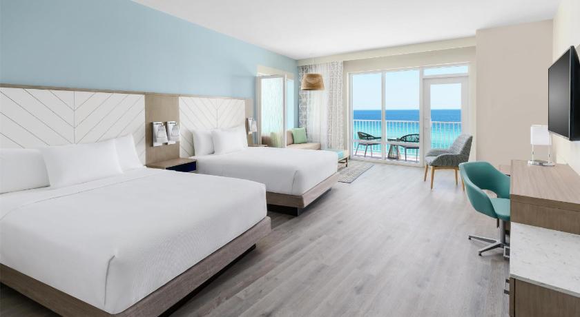 파나마 시티 (FL) Hyatt Place Panama City Beach - Beachfront 5성급 숙소 수영장
