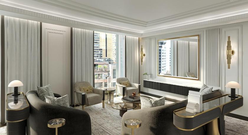 Image of Penthouse Suite 1 King Bedroom on 28th floor, Living & Dining Rooms, Kitchenette 1