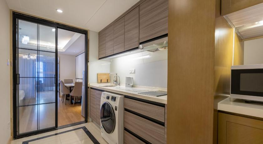 상하이 / 상해 Shanghai Jubelle Boutique Apartment 3성급 게스트하우스 수영장