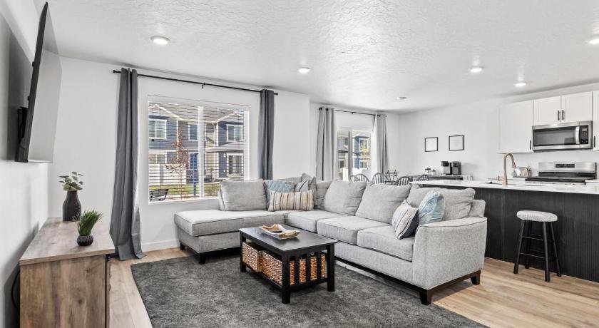 리하이 (UT) Modern 3BR Townhome in Lehi UT 4성급 숙소 스위트룸