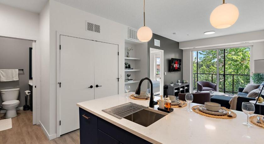 미니애폴리스 (MN) W315 Modern Luxury 1Bd Condo In Downtown Minneapolis, Minutes From Minneapolis Convention Center & U 3성급 숙소 객실