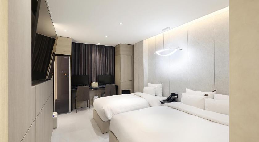 牙山 Hound Asan Terminal branch 酒店 餐厅