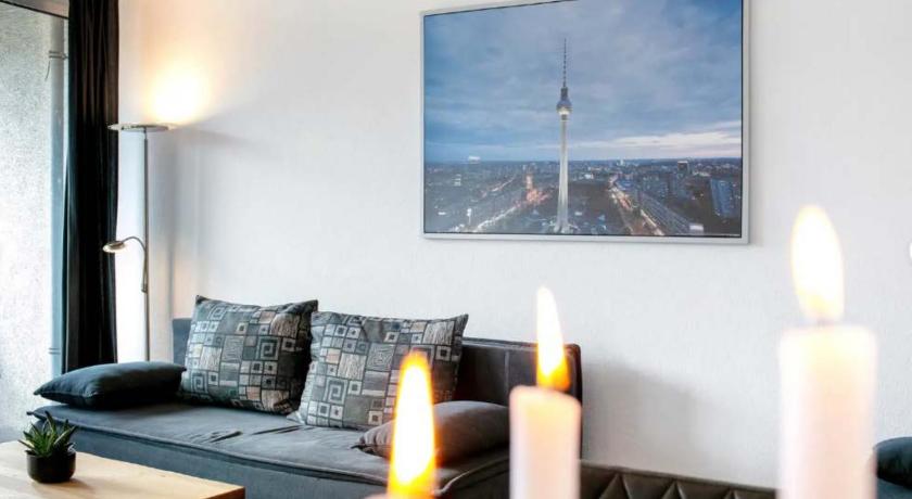 베를린 Berlin Central Premium Apartments for Groups 3성급 게스트하우스 로비