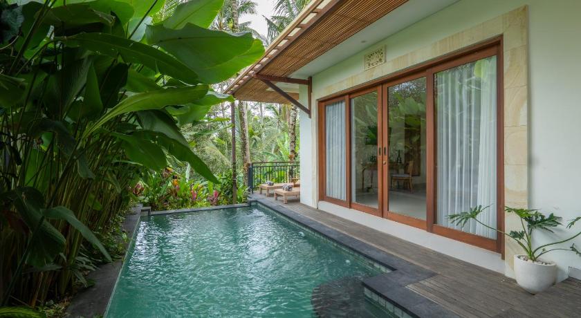 バリ Alankara Villa & Spa Ubud by Mahaprana 3つ星 ホテル レストラン