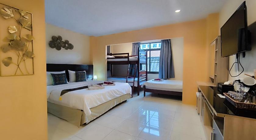 プーケット Seven Seas Hotel Patong Beach 3つ星 ホテル 客室