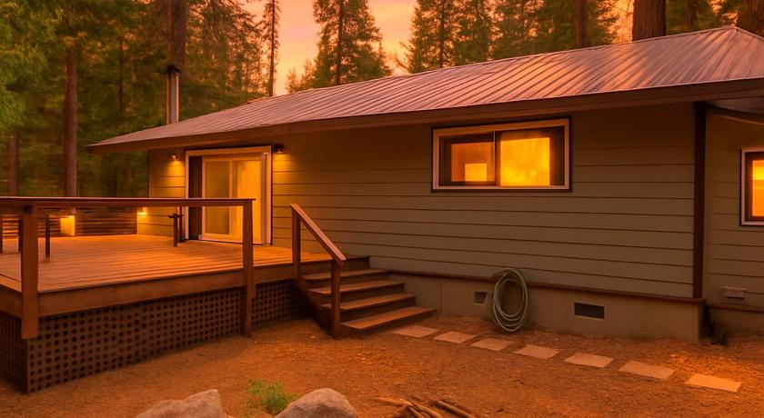 シェイバーレイク (CA) Mystic Meadow Sweet Cabin Meadow Views 4つ星 宿泊施設 客室