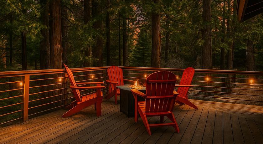 シェイバーレイク (CA) Mystic Meadow Sweet Cabin Meadow Views 4つ星 宿泊施設 外観