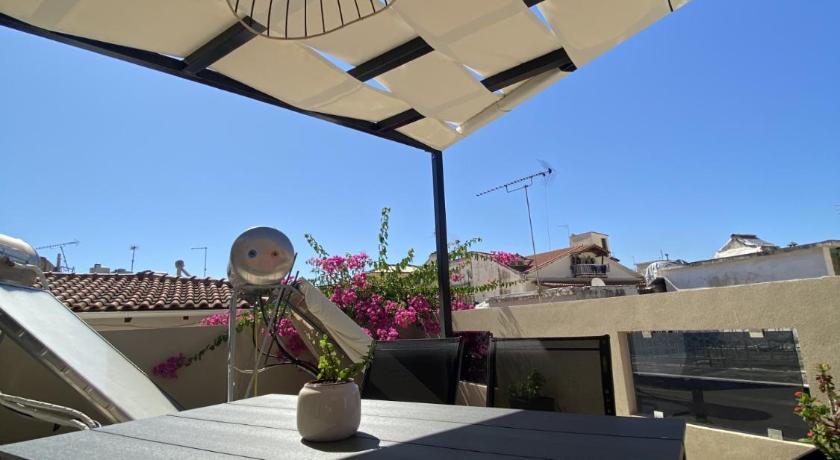 扎金索斯岛 Nebulous Apartment 2 2星级 单人房 餐厅