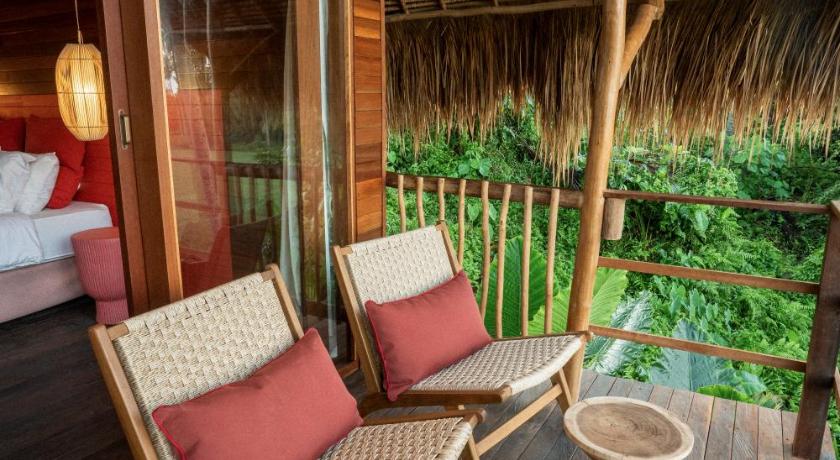 발리 Supersenang Boutique Resort Balian 호텔 레스토랑