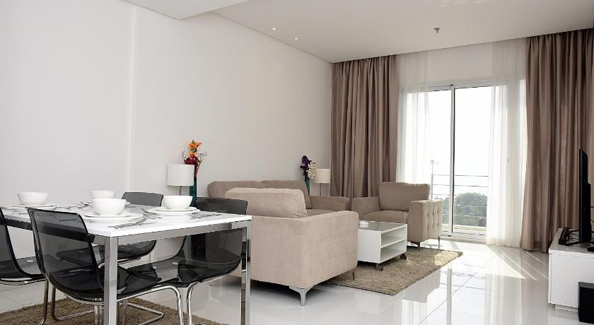 クウェートシティ Al Bidaa Tower - Sea View - Family Only 3つ星 ゲストハウス 眺望