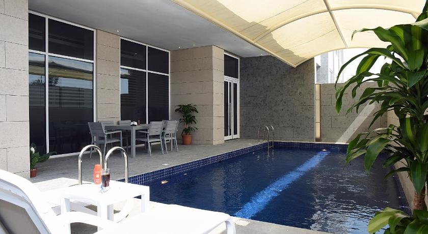 クウェートシティ Al Bidaa Tower - Sea View - Family Only 3つ星 ゲストハウス ロビー